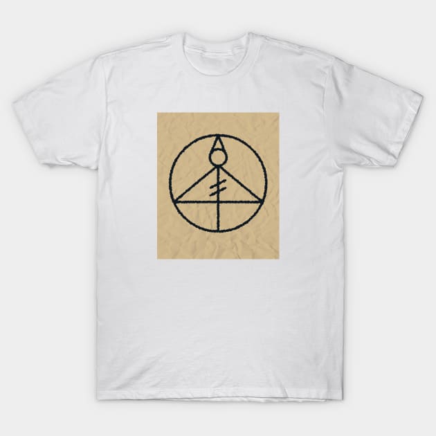 Light Glyph - pencil on paper T-Shirt by HtCRU